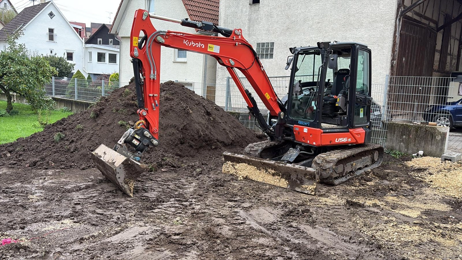 Gartenbau Brandenburg - Gartenarbeit -Erdbewegungen
